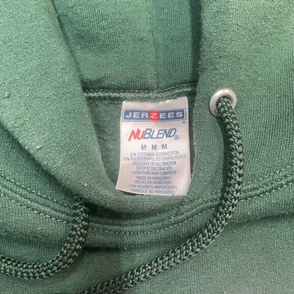 Michigan State Sparty Mens Size Medium Hoodie Sweatshirt MSU Spartans - Picture 4 of 4